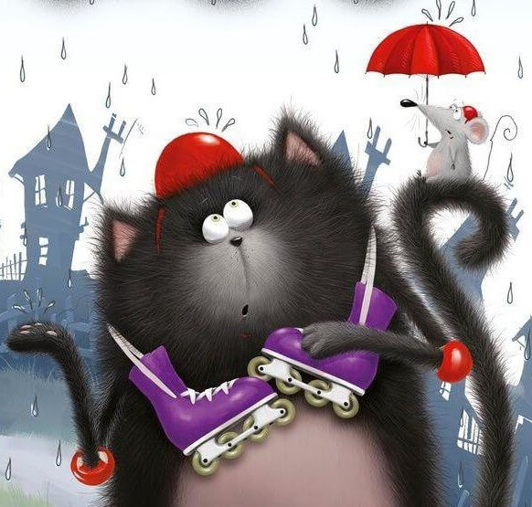 Котёнок Шмяк: Дождик, дождик - перестань!