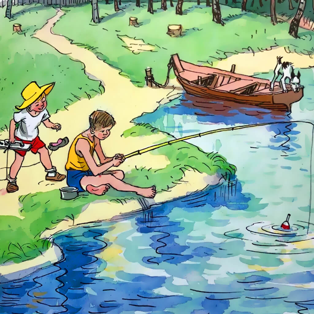 Сказка «Шурик у дедушки» читать